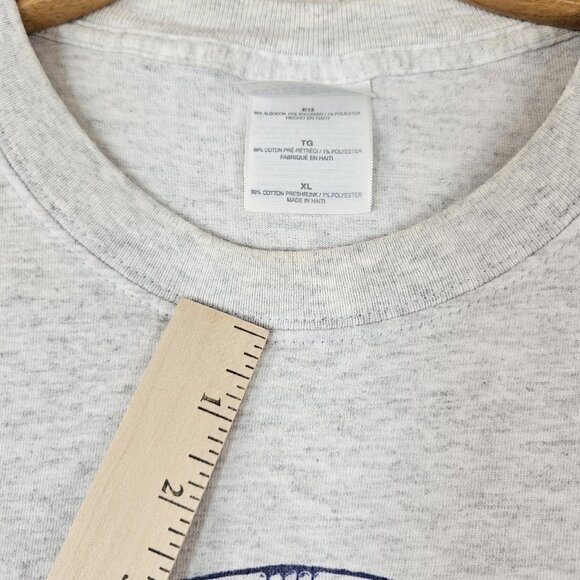 90s Ugly Mug T Shirt Cape May, NJ Gray Mens Large Heavy Cotton Gildan Beer Pub - Picture 12 of 13